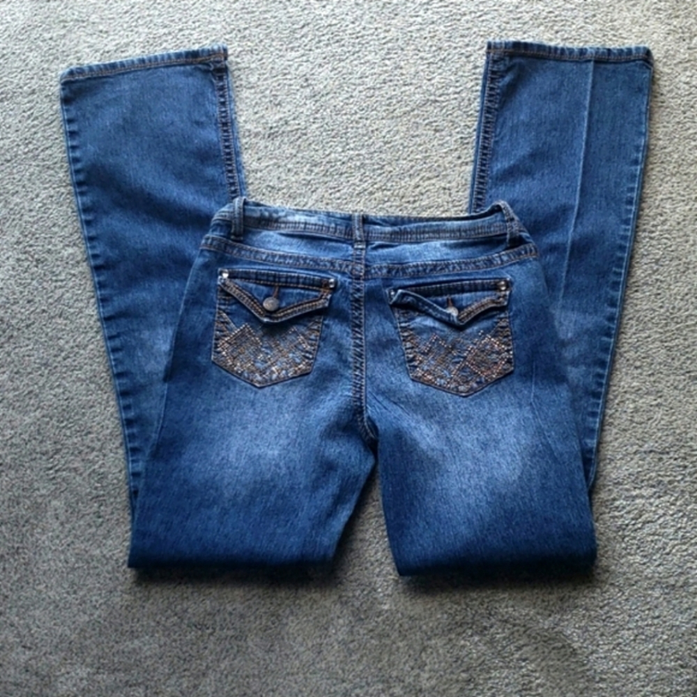L.E.I JEANS LOW RISE SLIM BOOT